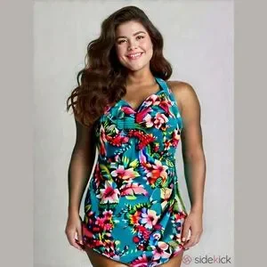 Plus Size Suddenly Slim By Catalina Swimsuit Catalina Swim